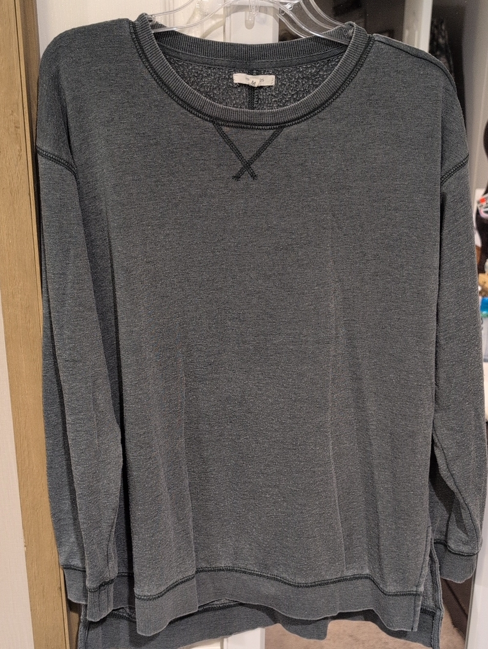 Maurices Women's Crewneck Sweatshirt in Hunter Green Color
